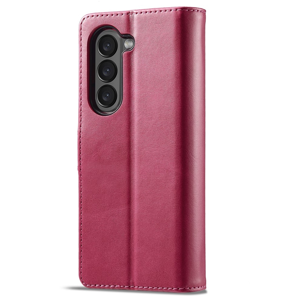 Lommebokdeksel Samsung Galaxy Z Fold 5 rosa
