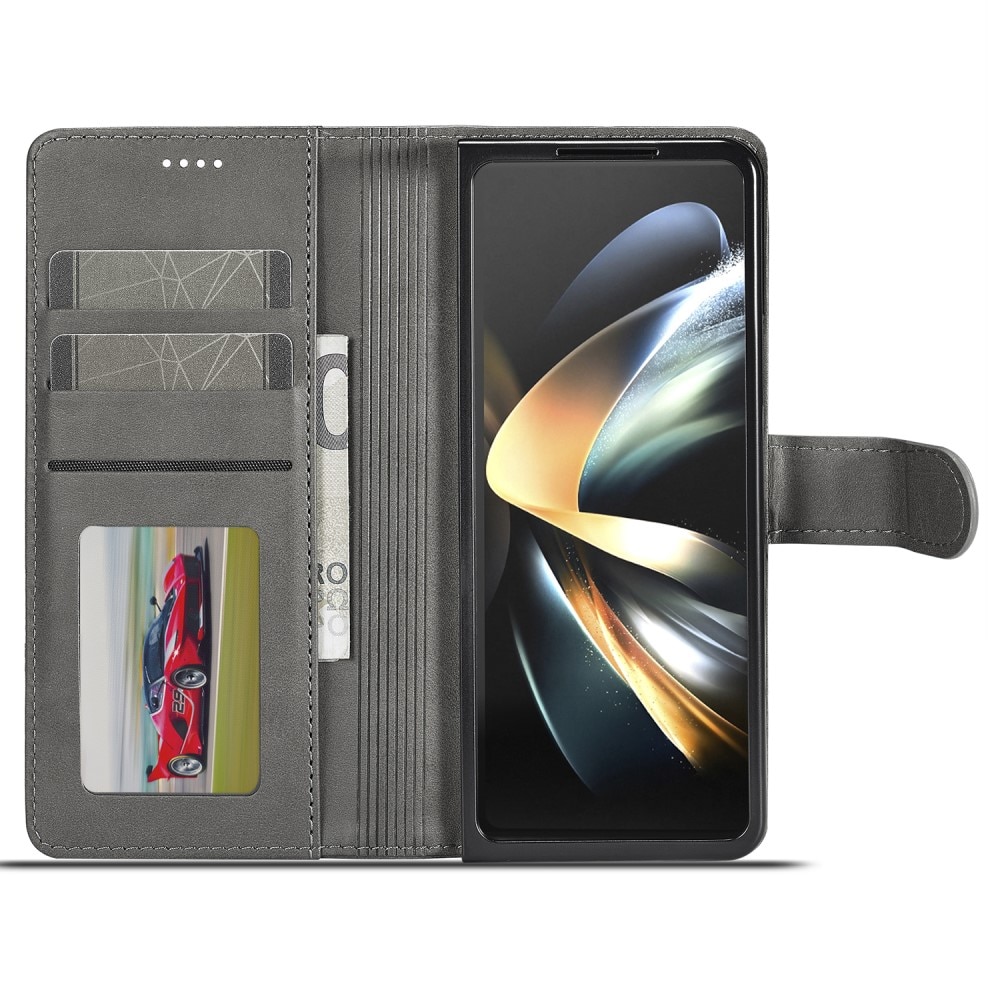 Lommebokdeksel Samsung Galaxy Z Fold 5 grå