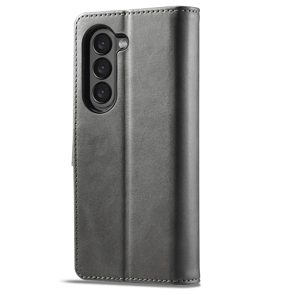 Lommebokdeksel Samsung Galaxy Z Fold 5 grå