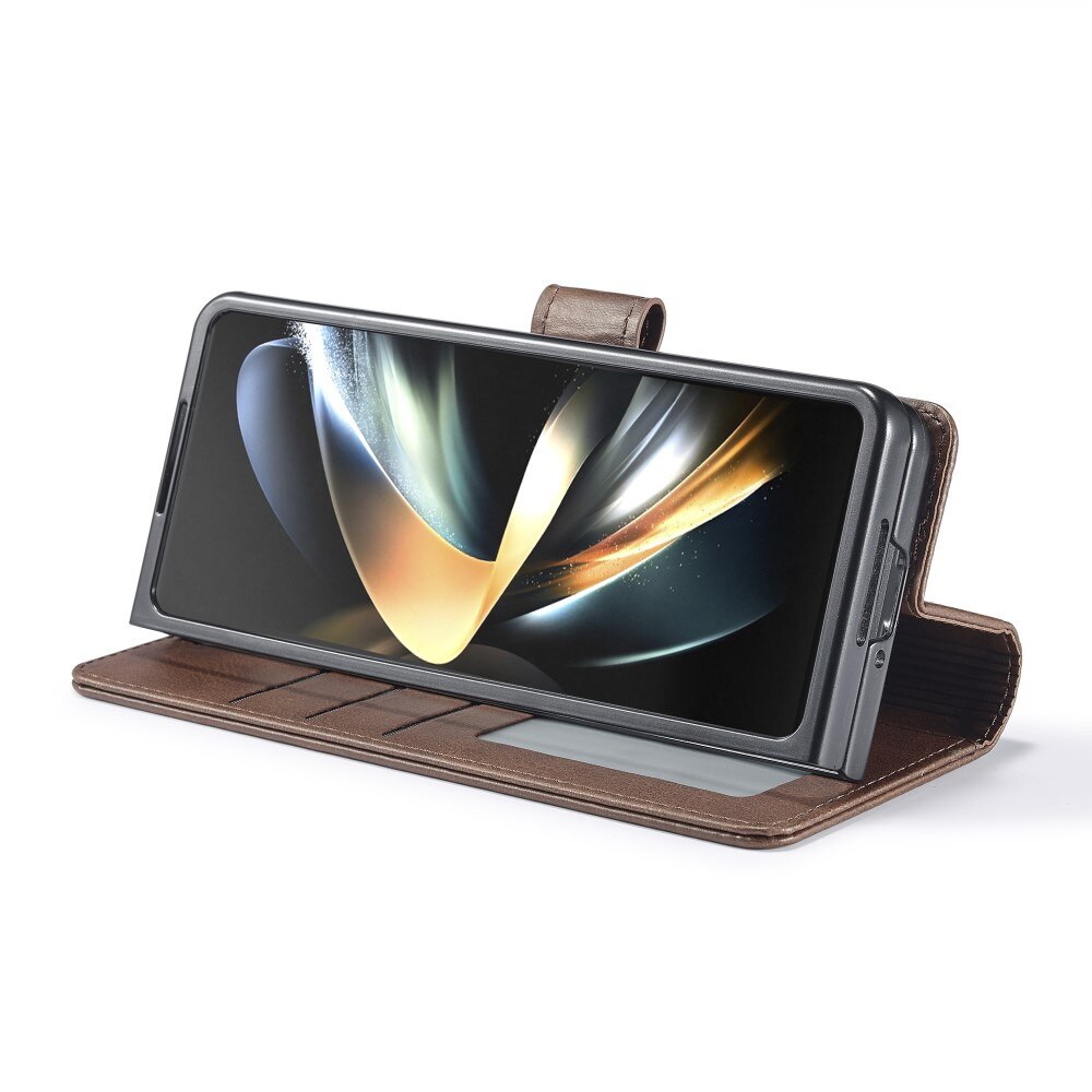 Lommebokdeksel Samsung Galaxy Z Fold 5 brun