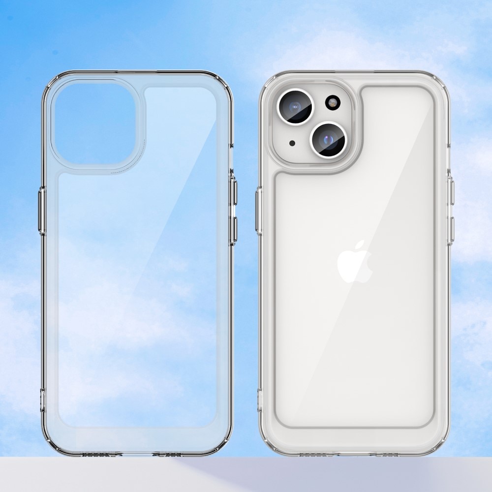 Crystal Hybrid Case iPhone 15 Plus gjennomsiktig