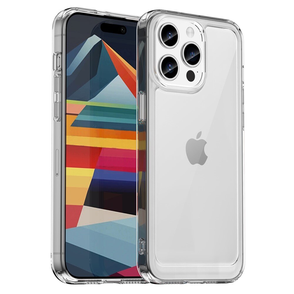 Crystal Hybrid Case iPhone 15 Pro Max gjennomsiktig