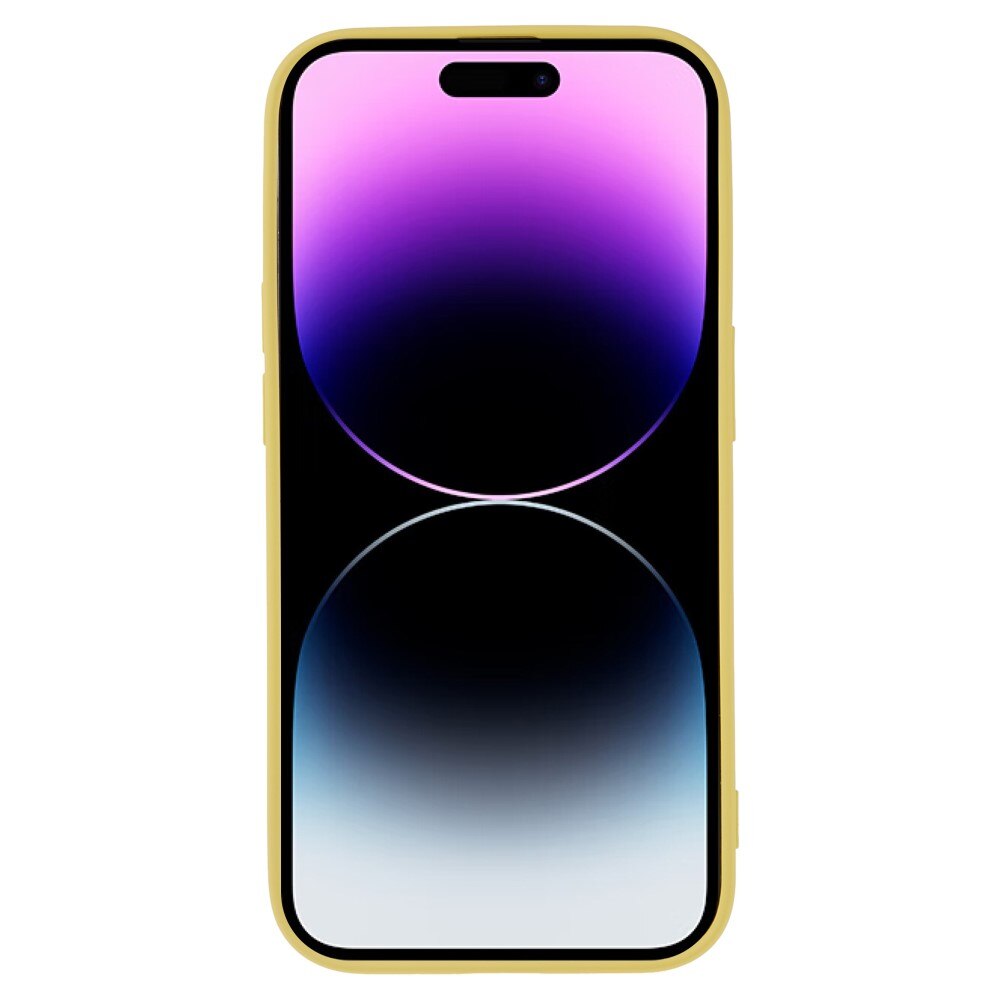 Støtsikker Deksel TPU iPhone 15 Pro Max Gul