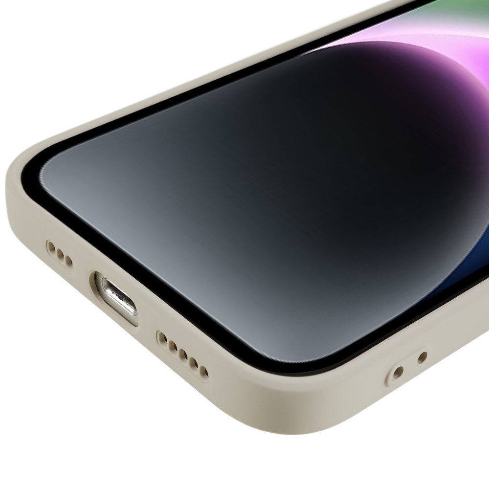 Støtsikker Deksel TPU iPhone 15 Plus Beige