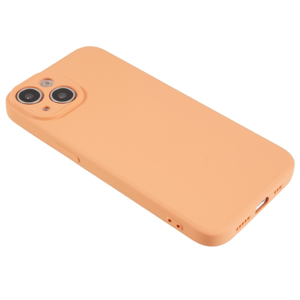 Støtsikker Deksel TPU iPhone 15 oransje