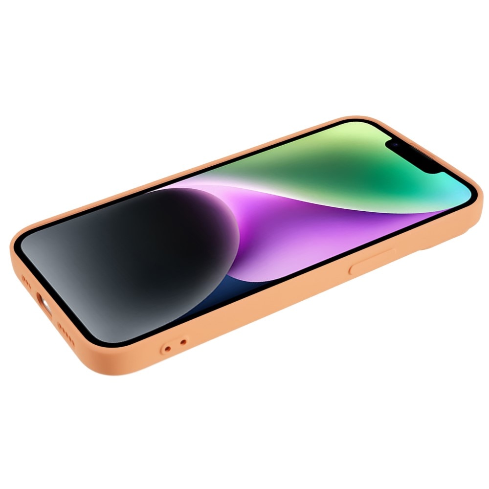 Støtsikker Deksel TPU iPhone 15 oransje