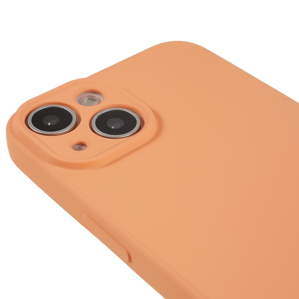 Støtsikker Deksel TPU iPhone 15 oransje