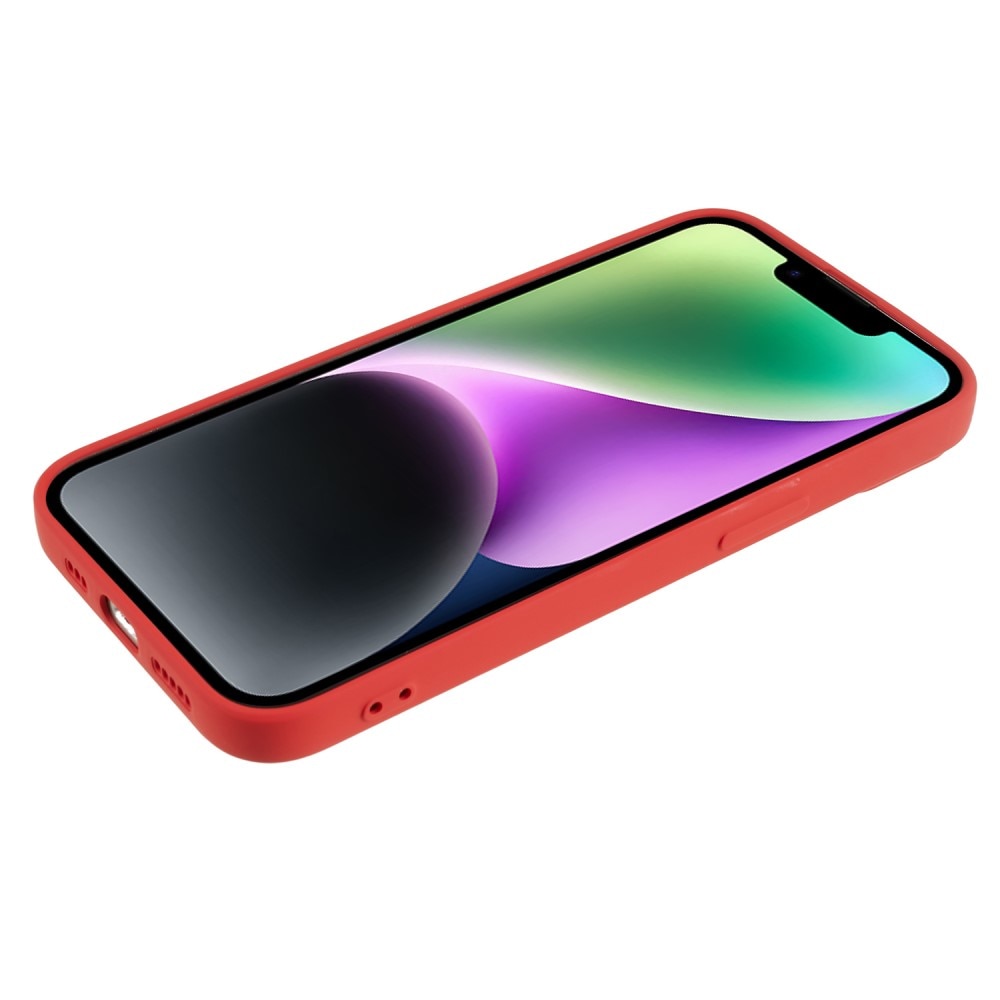 Støtsikker Deksel TPU iPhone 15 Rød