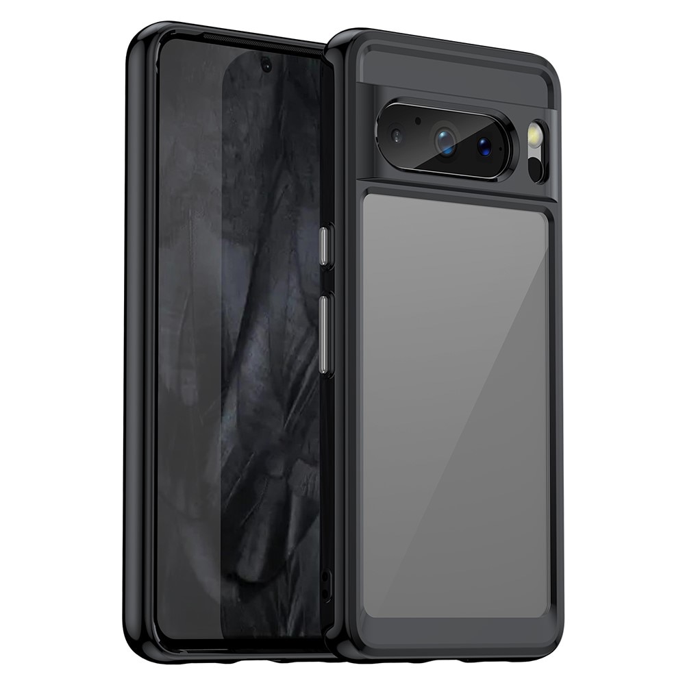 Crystal Hybrid Case Google Pixel 8 Pro svart