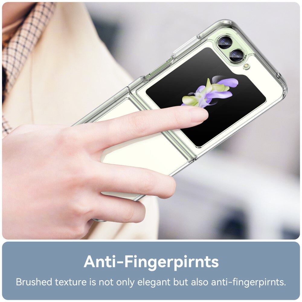 Hybriddeksel Samsung Galaxy Z Flip 5 Gjennomsiktig