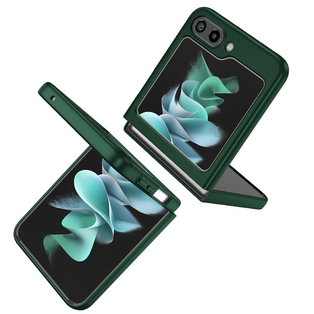Samsung Galaxy Z Flip 5 Deksel magnetisk ringholder grønn