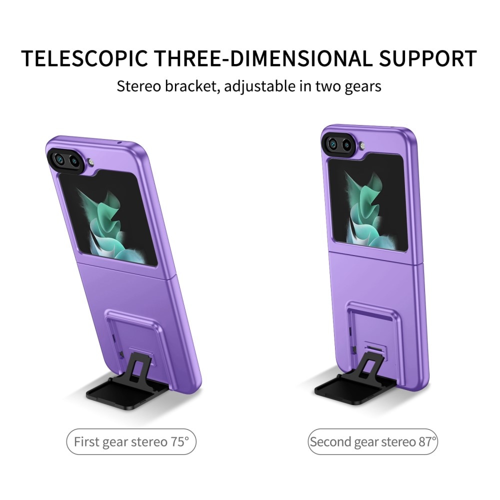 Kickstand Deksel Samsung Galaxy Z Flip 5 lilla