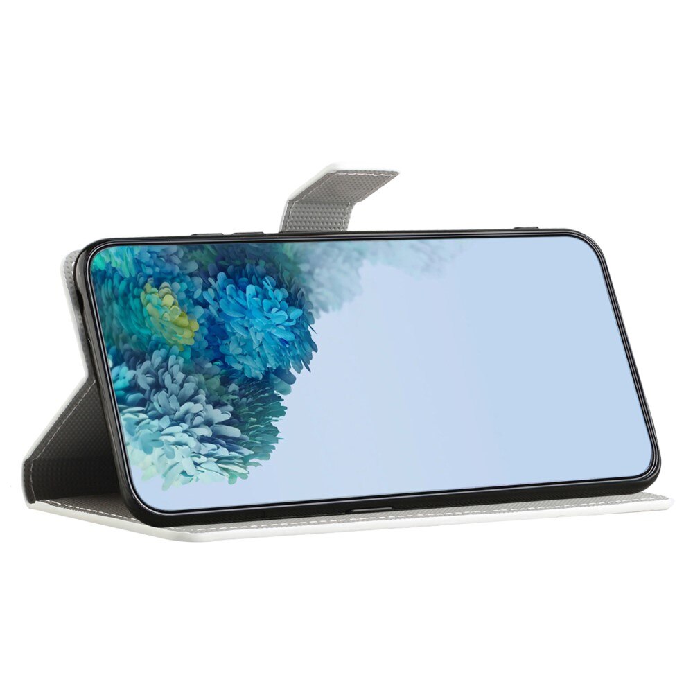 Mobilveske Samsung Galaxy S23 FE svart sommerfugl