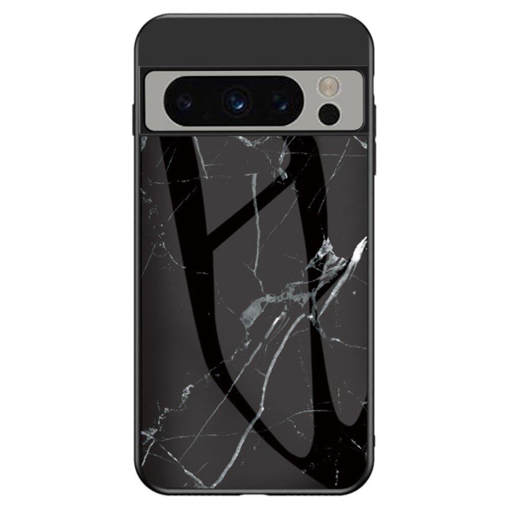 Herdet Glass Deksel Google Pixel 8 Pro svart marmor