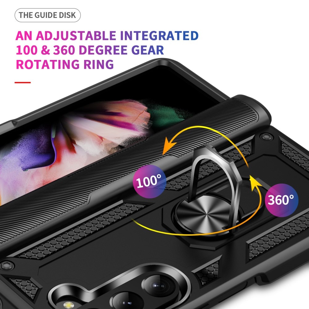 Hybriddeksel Tech Ring Samsung Galaxy Z Fold 5 svart
