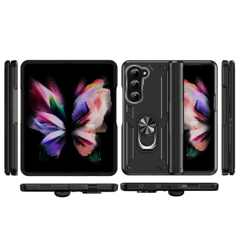 Hybriddeksel Tech Ring Samsung Galaxy Z Fold 5 svart