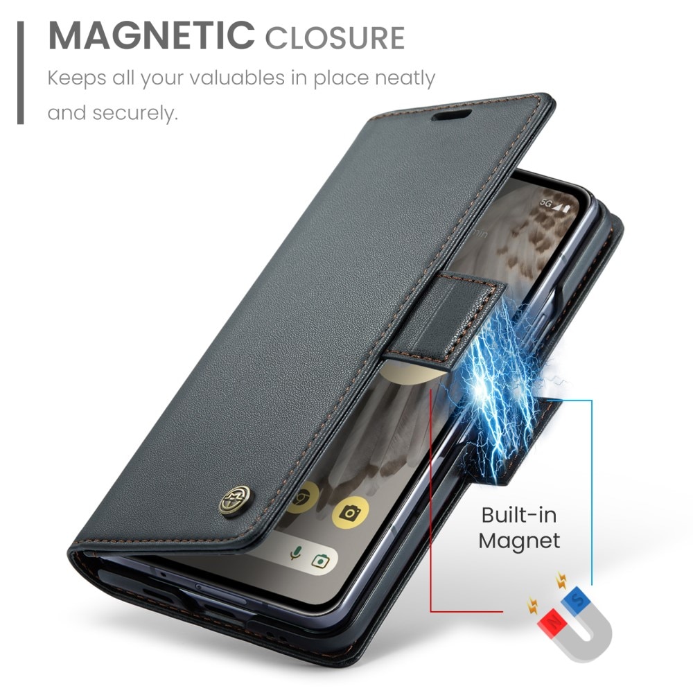 RFID blocking Slim Lommebokveske Google Pixel Fold svart