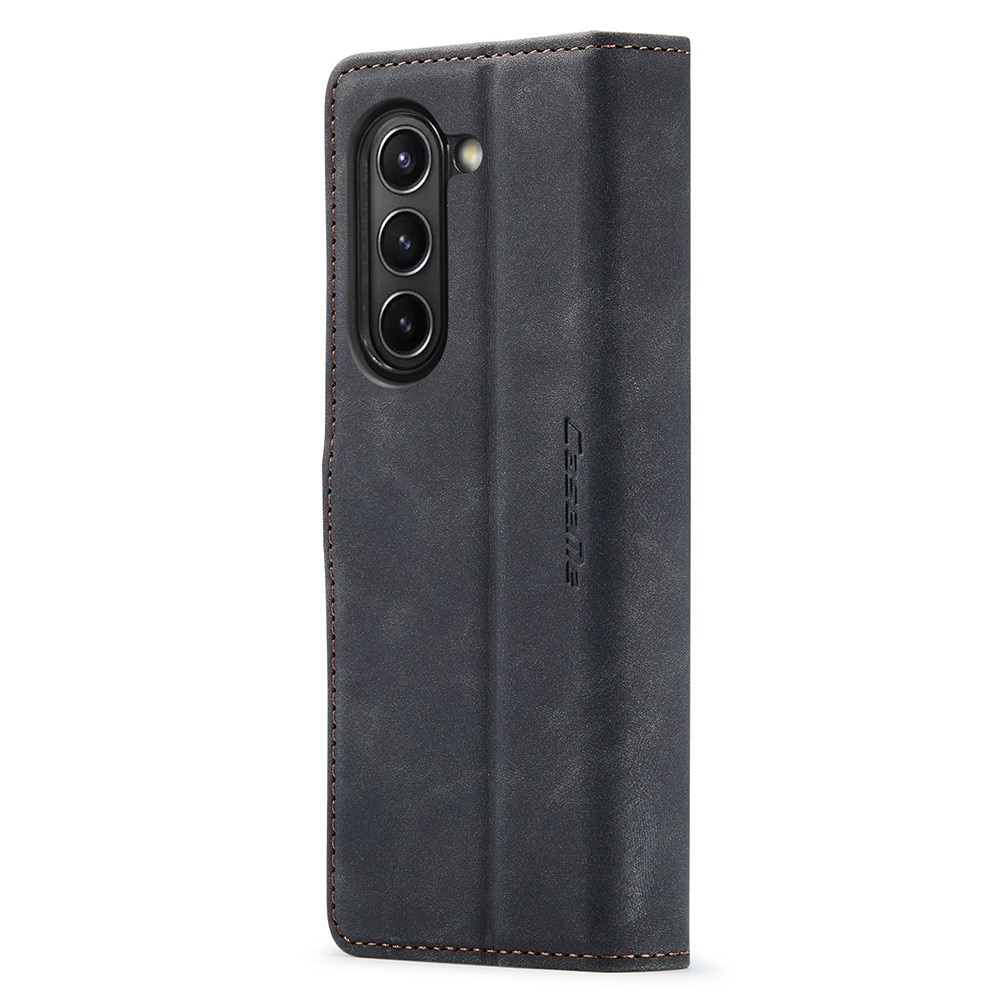 Slim Lommebokveske Samsung Galaxy Z Fold 5 svart