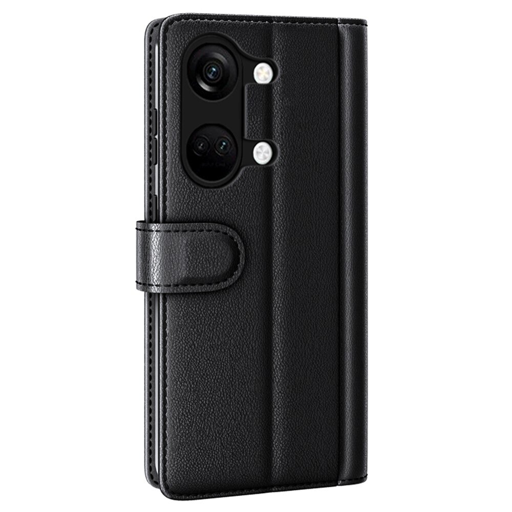 Ekte Lærveske  OnePlus Nord 3 Svart