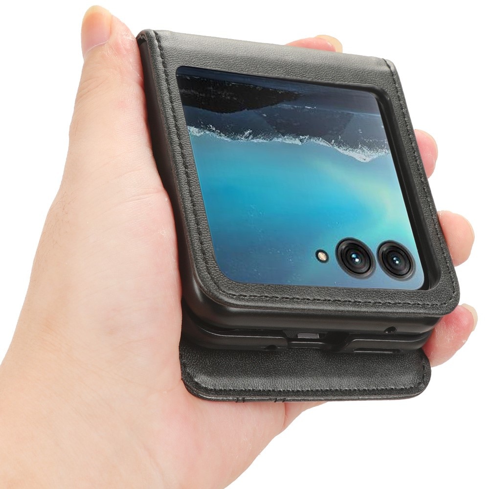 Mobilveske Motorola Razr 40 Ultra Svart