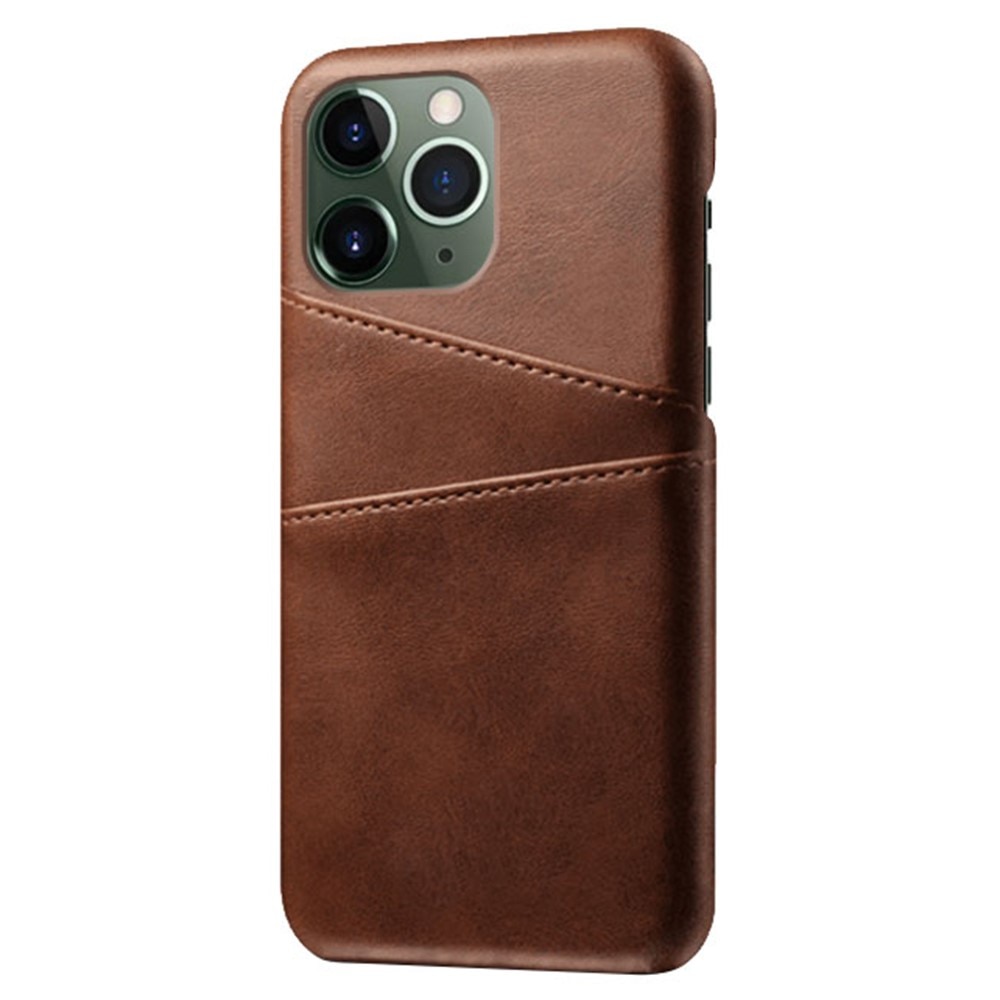 Card Slots Case iPhone 15 Pro Brun