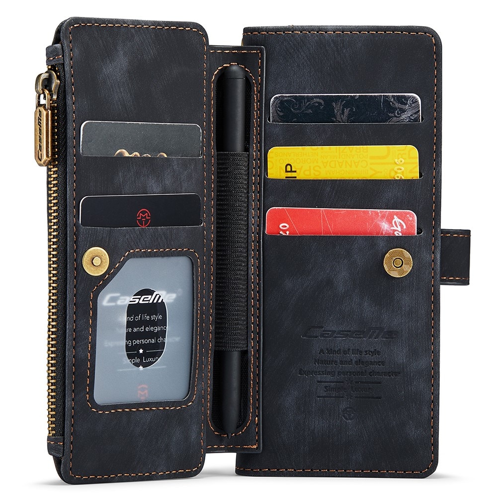 Zipper Wallet Samsung Galaxy Z Fold 5 svart