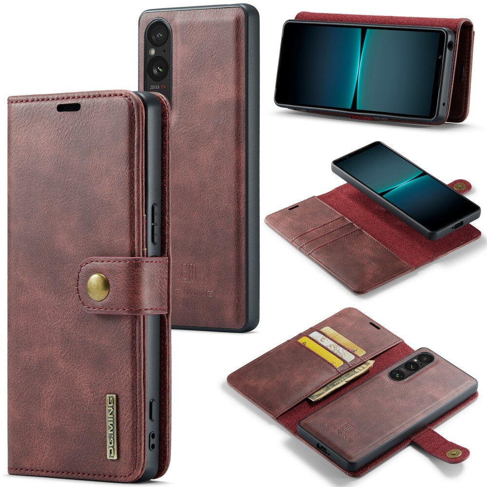 Magnet Wallet Sony Xperia 1 V Rød