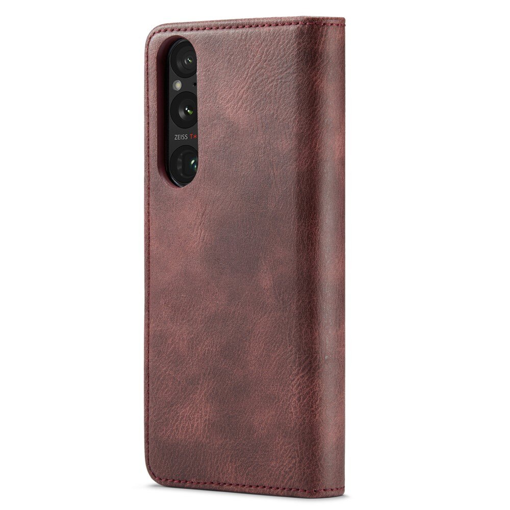 Magnet Wallet Sony Xperia 1 V Red