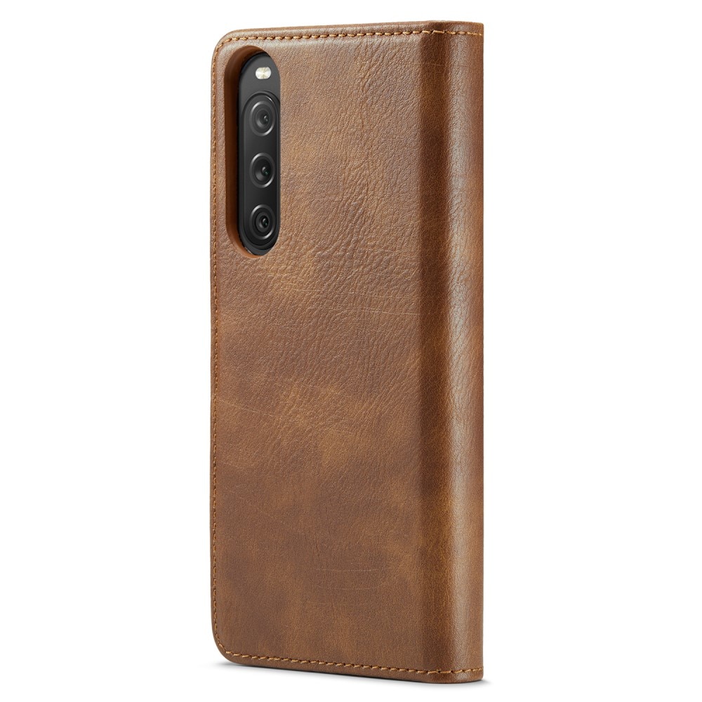 Magnet Wallet Sony Xperia 10 V Cognac