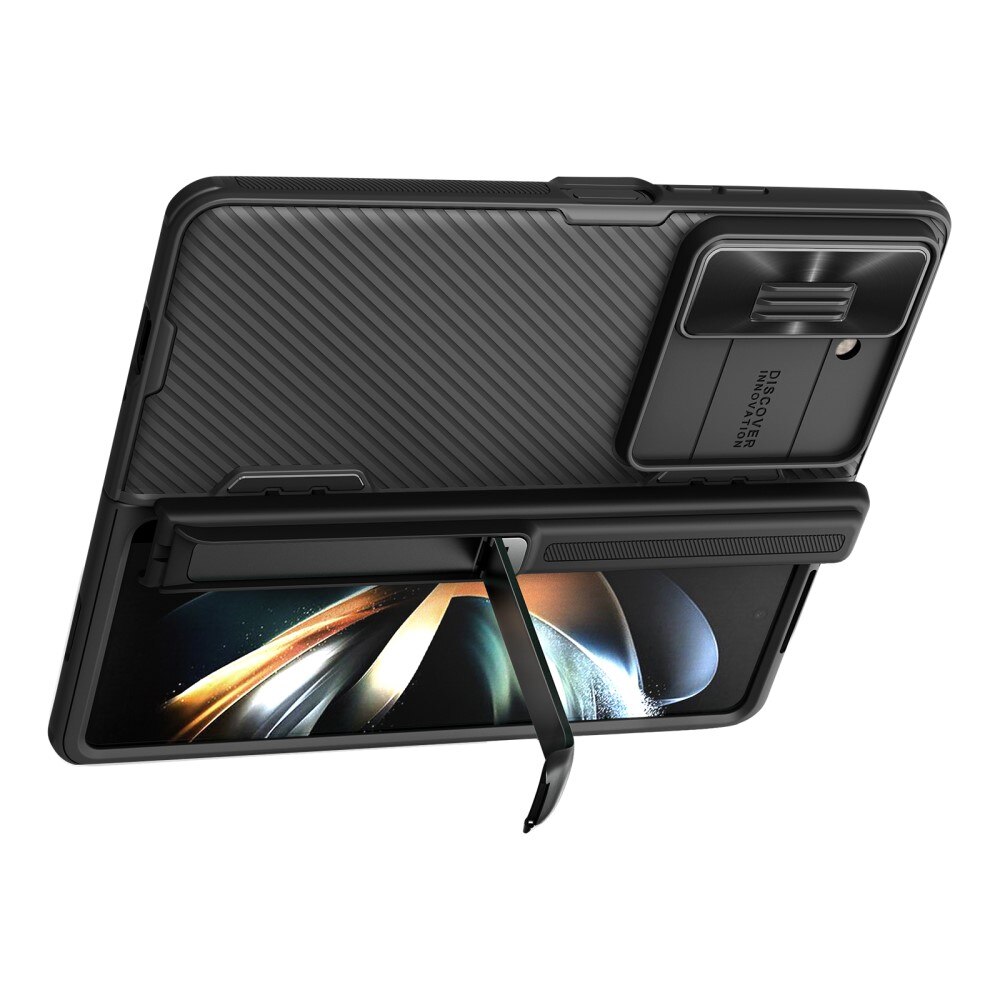 CamShield Fold Deksel Kickstand Samsung Galaxy Z Fold 5 svart