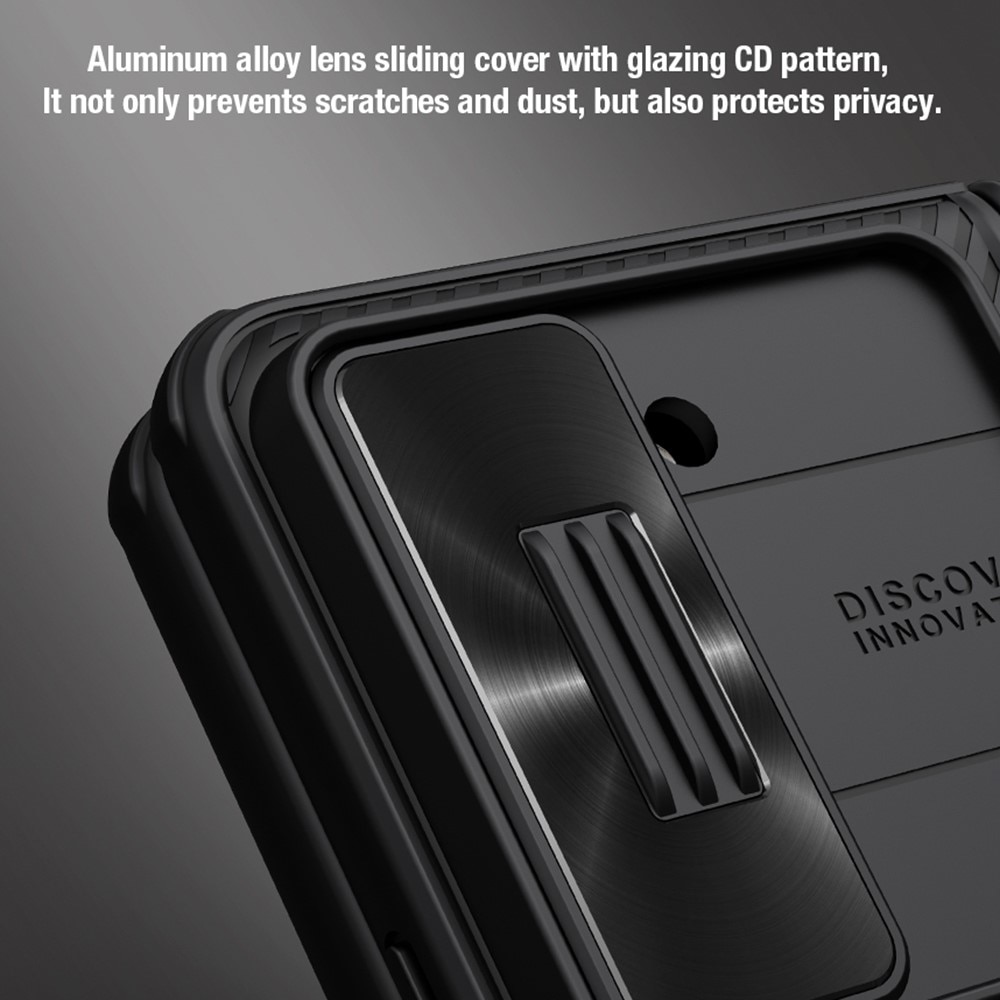 CamShield Fold Deksel Kickstand Samsung Galaxy Z Fold 5 blå