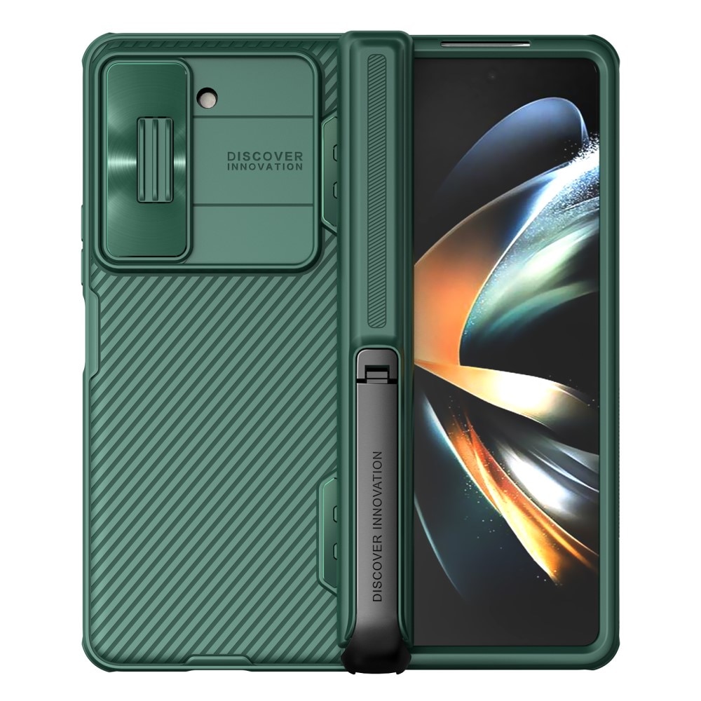 CamShield Fold Deksel Kickstand Samsung Galaxy Z Fold 5 grønn