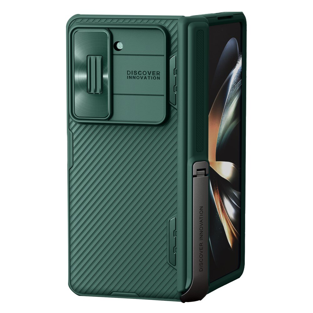 CamShield Fold Deksel Kickstand Samsung Galaxy Z Fold 5 grønn