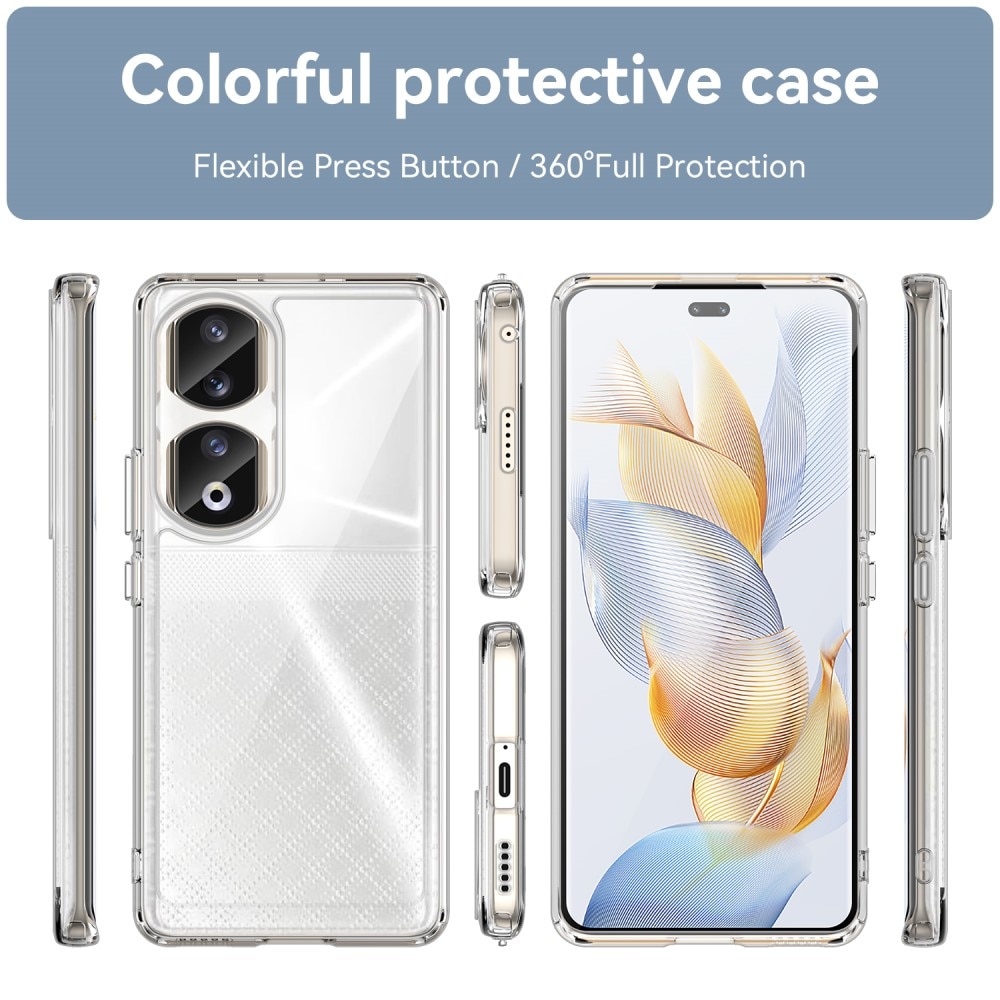 Crystal Hybrid Case Honor 90 Pro gjennomsiktig