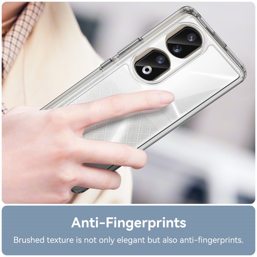 Crystal Hybrid Case Honor 90 Pro gjennomsiktig