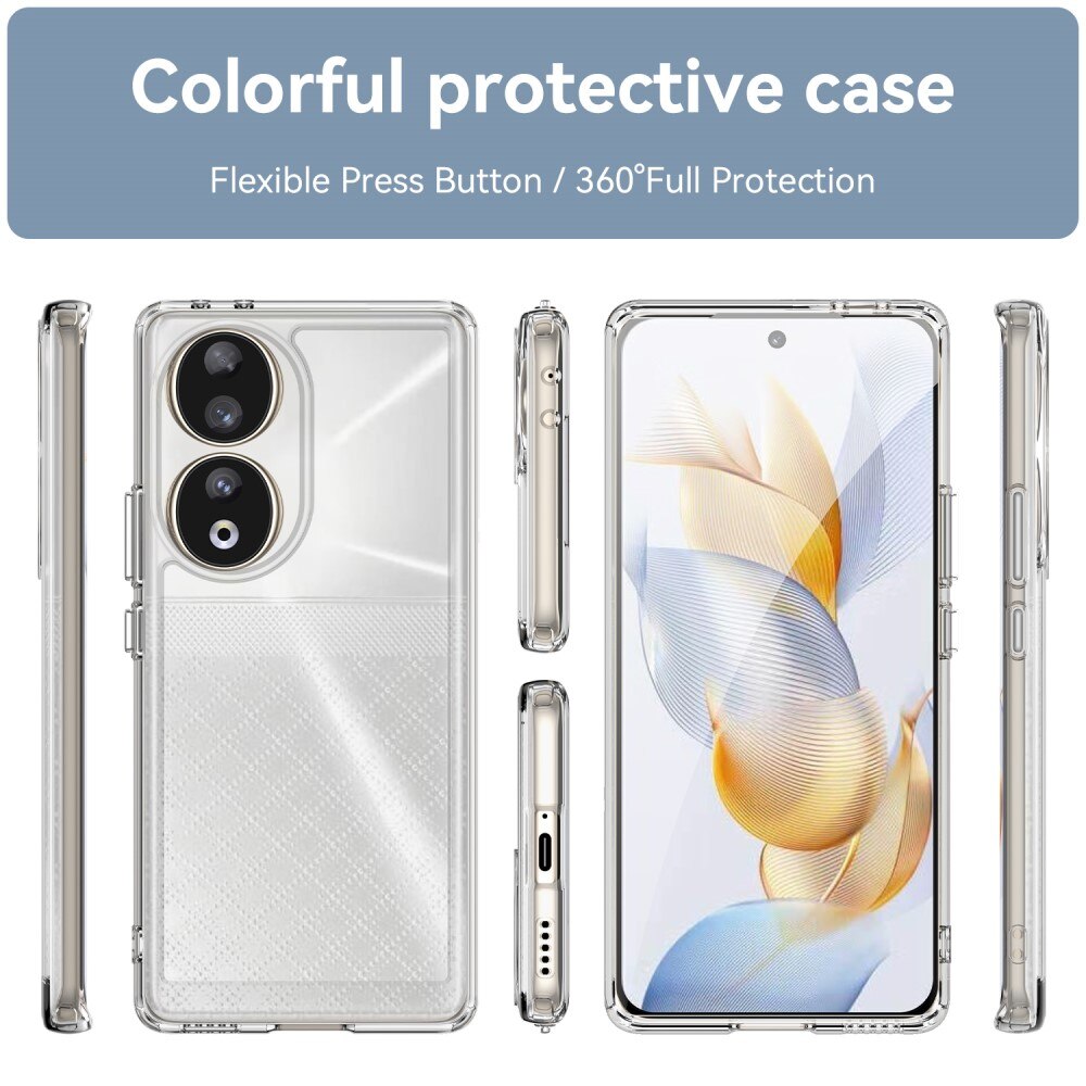 Crystal Hybrid Case Honor 90 gjennomsiktig