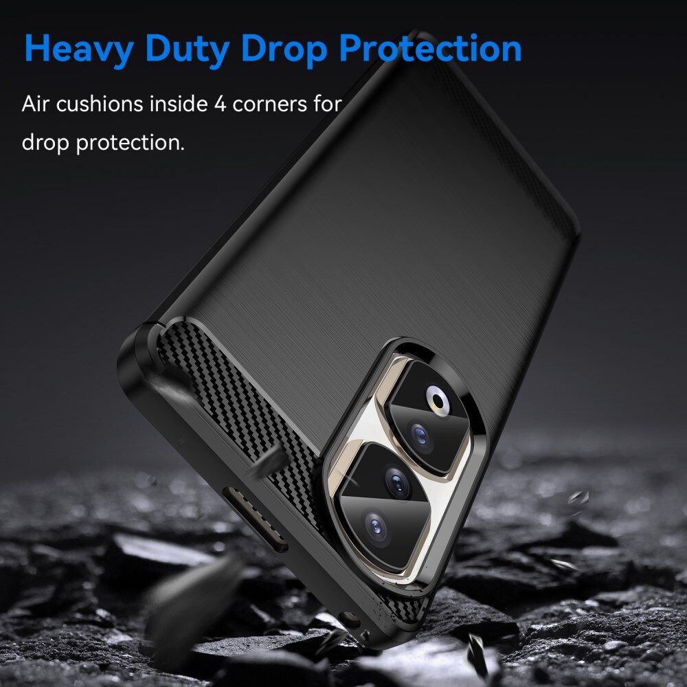  Honor 90 Pro Deksel TPU Brushed Svart