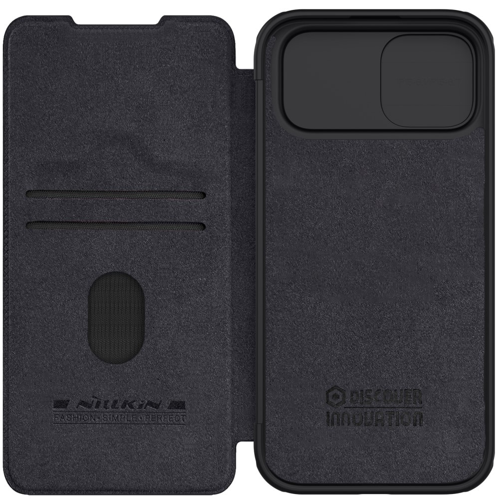 Qin Pro CamShield iPhone 15 Black