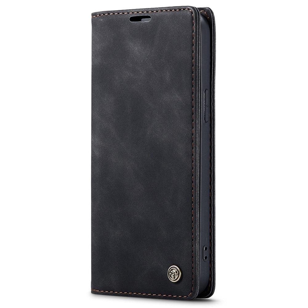 Slim Lommebokveske iPhone 15 Pro Max Svart