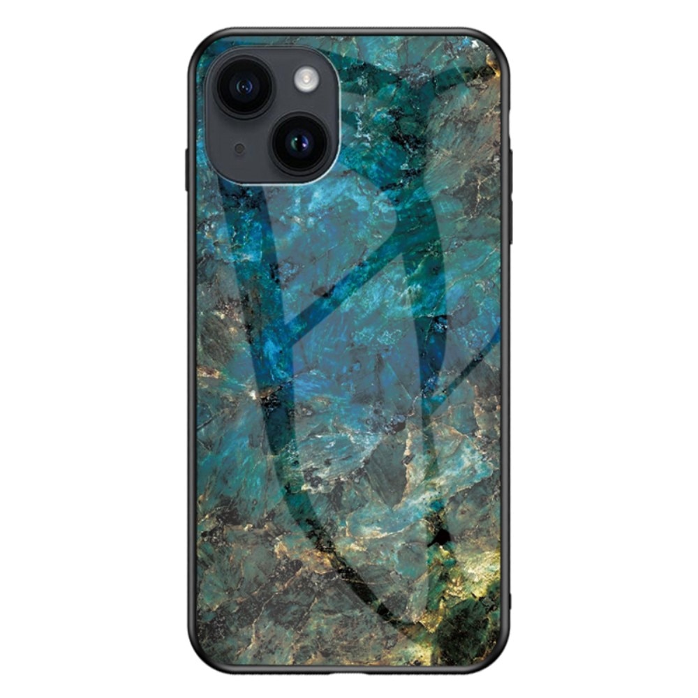 Herdet Glass Deksel iPhone 15 Plus emerald