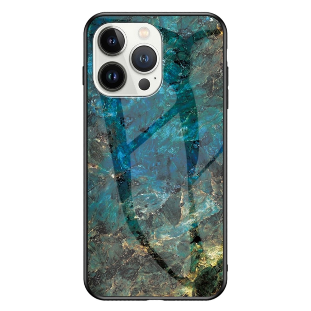 Herdet Glass Deksel iPhone 15 Pro Max emerald