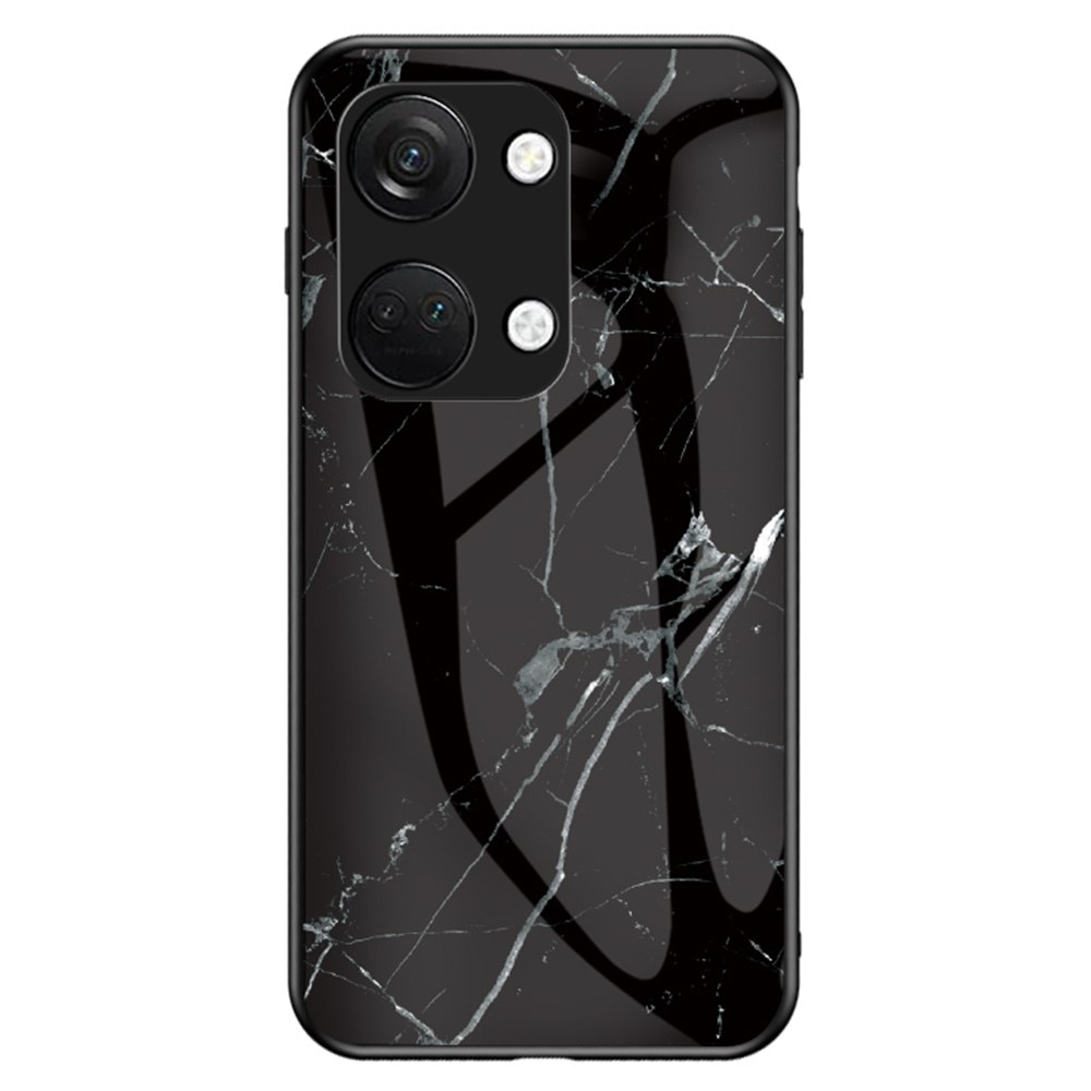 Herdet Glass Deksel OnePlus Nord 3 svart marmor