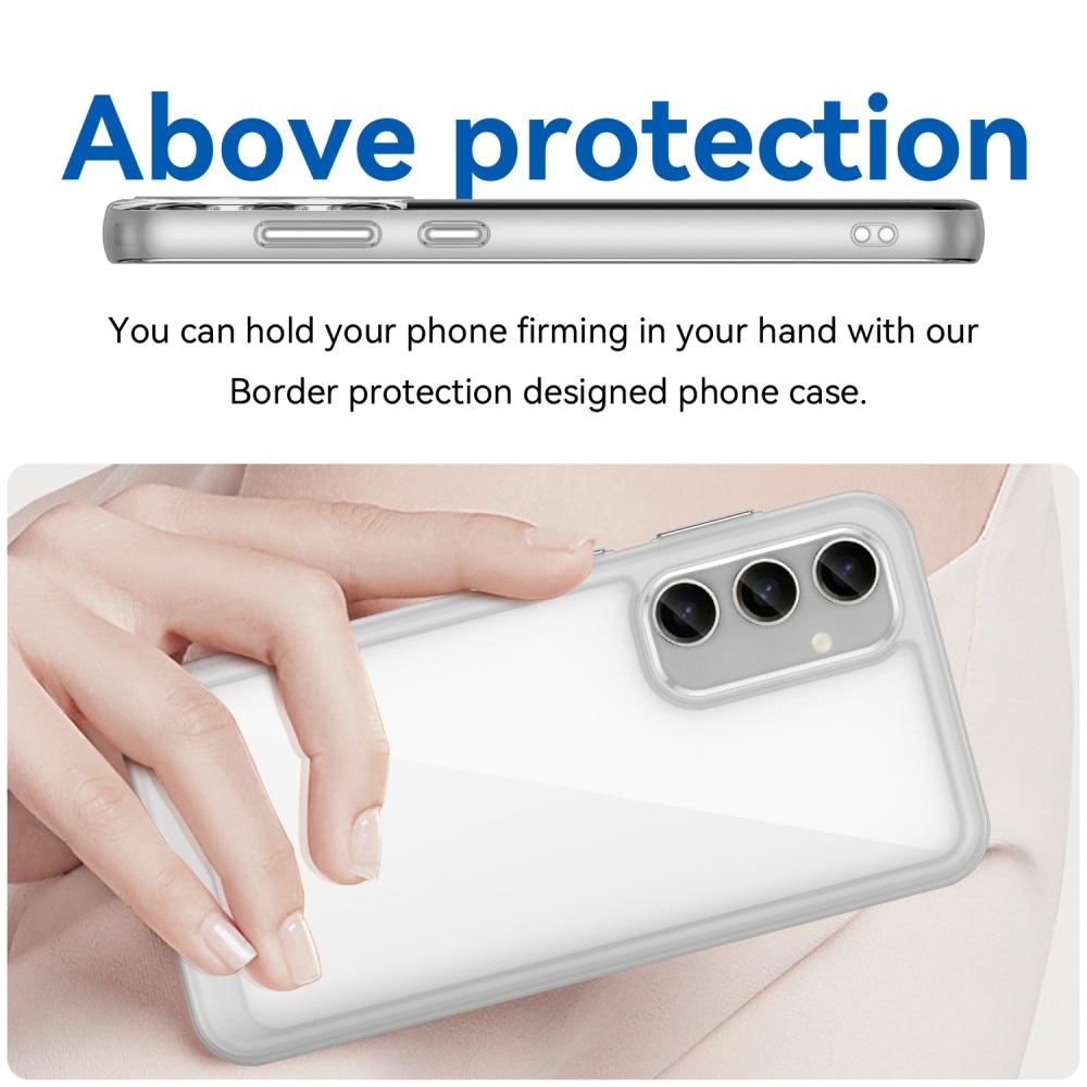 Crystal Hybrid Case Samsung Galaxy S23 FE gjennomsiktig