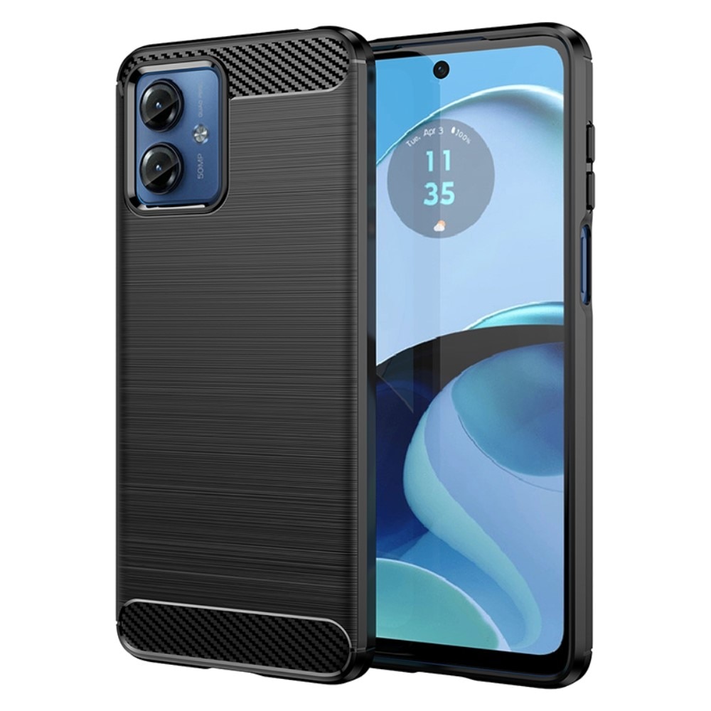 Motorola Moto G14 Deksel TPU Brushed Black