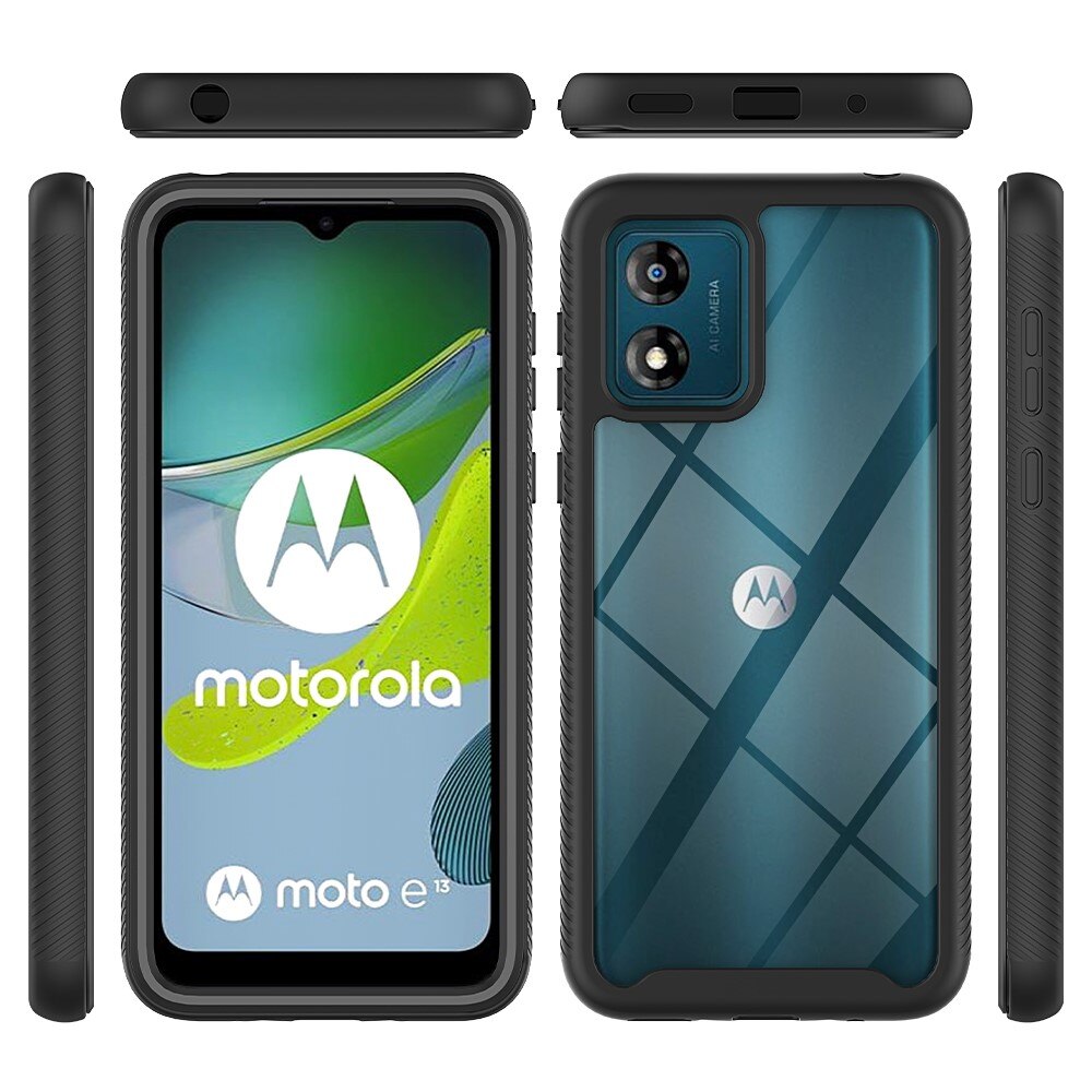 Full Protection Case Motorola Moto E13 Svart