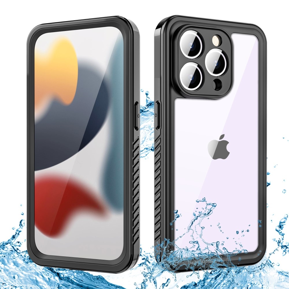 Vannbestandig Deksel iPhone 15 Pro Max gjennomsiktig