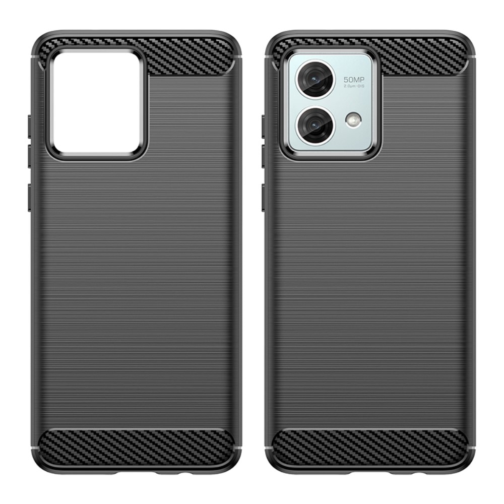 Motorola Moto G84 Deksel TPU Brushed Svart