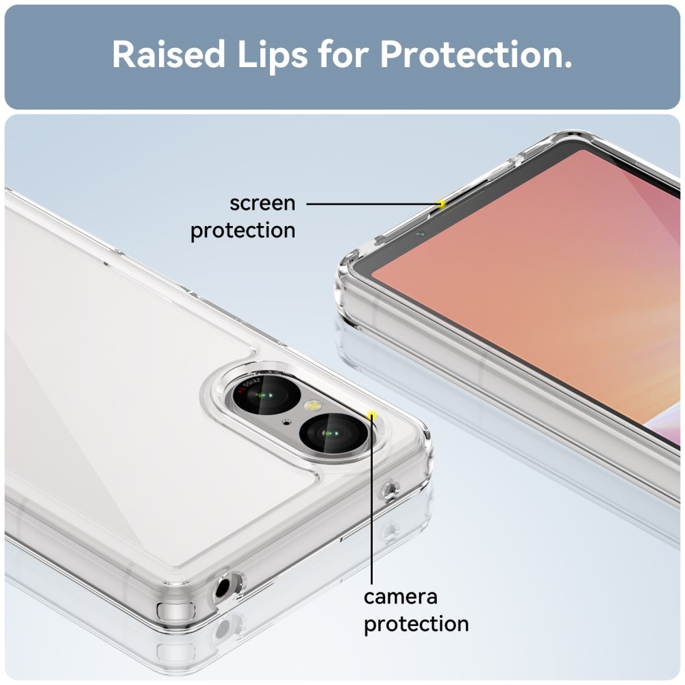 Crystal Hybrid Case Sony Xperia 5 V gjennomsiktig