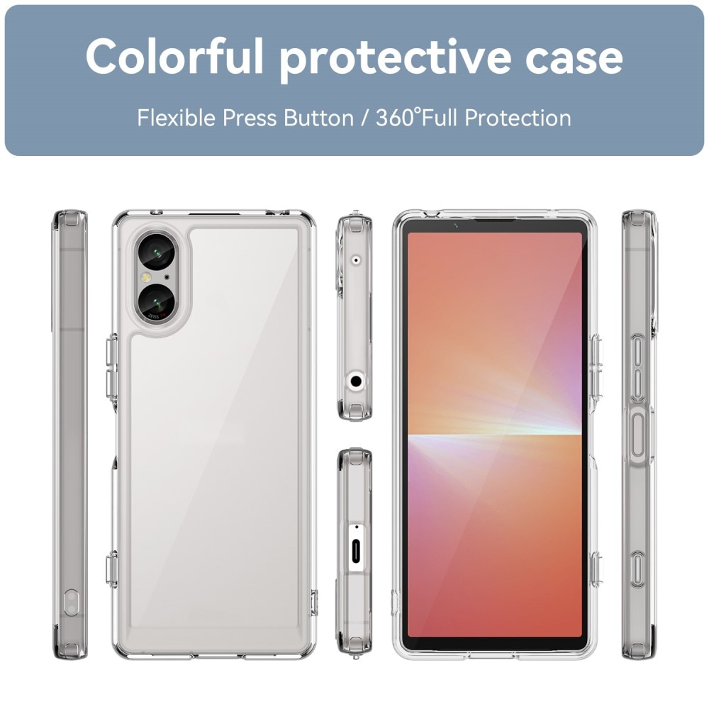 Crystal Hybrid Case Sony Xperia 5 V gjennomsiktig