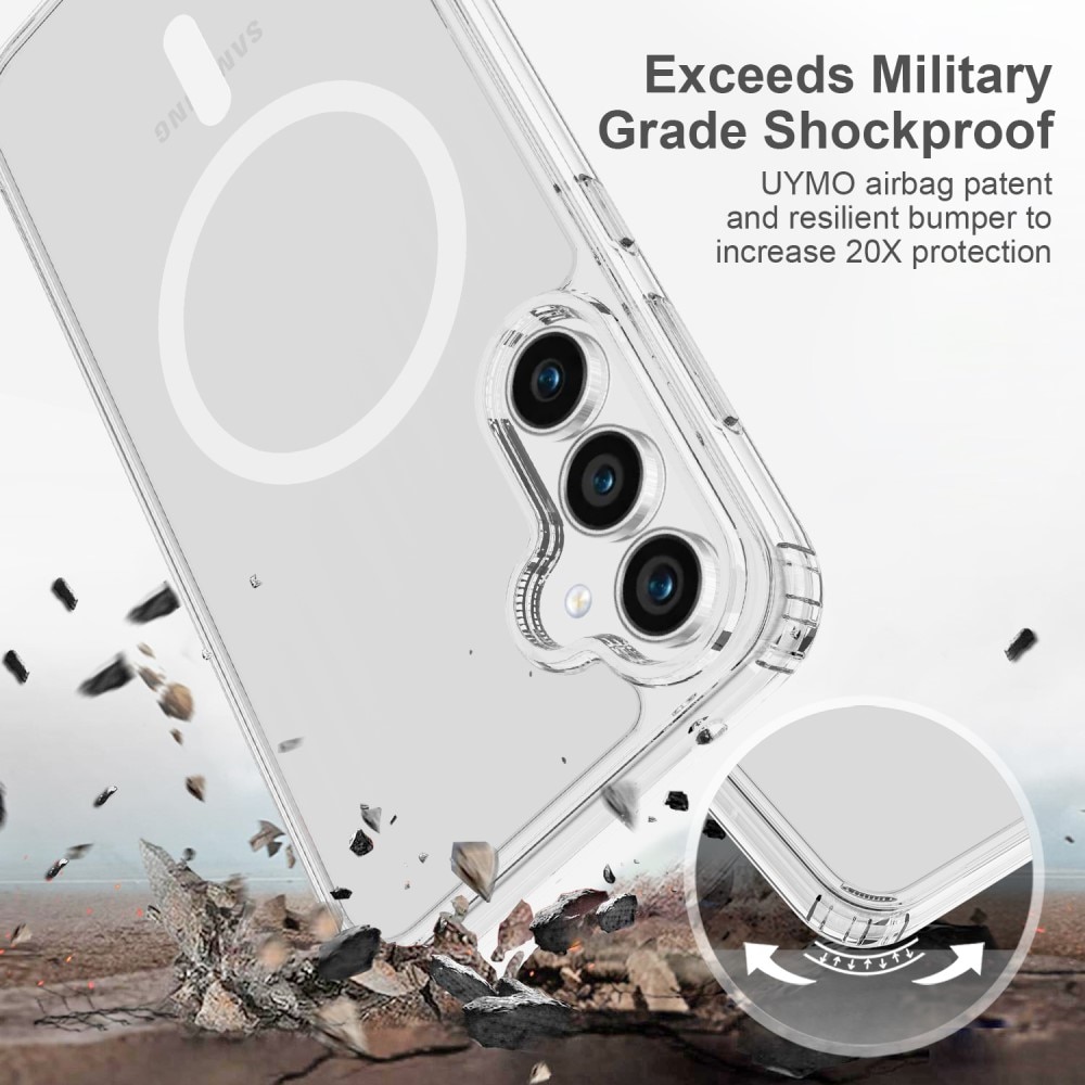 Hybriddeksel MagSafe Samsung Galaxy S23 FE gjennomsiktig